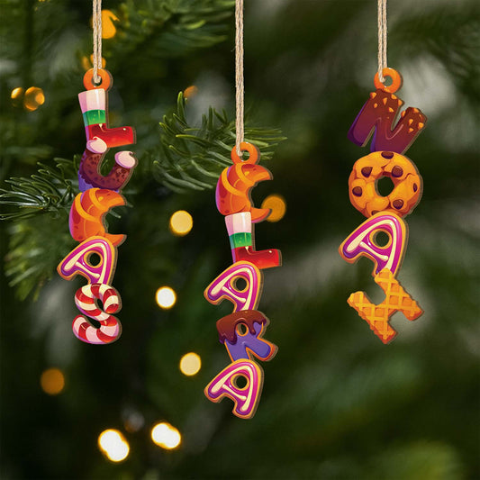 6969OGE1 3d druck effekt dessert buchstaben_ personalisierte 1 schicht holz ornamente weihnachten 6969OKV5B