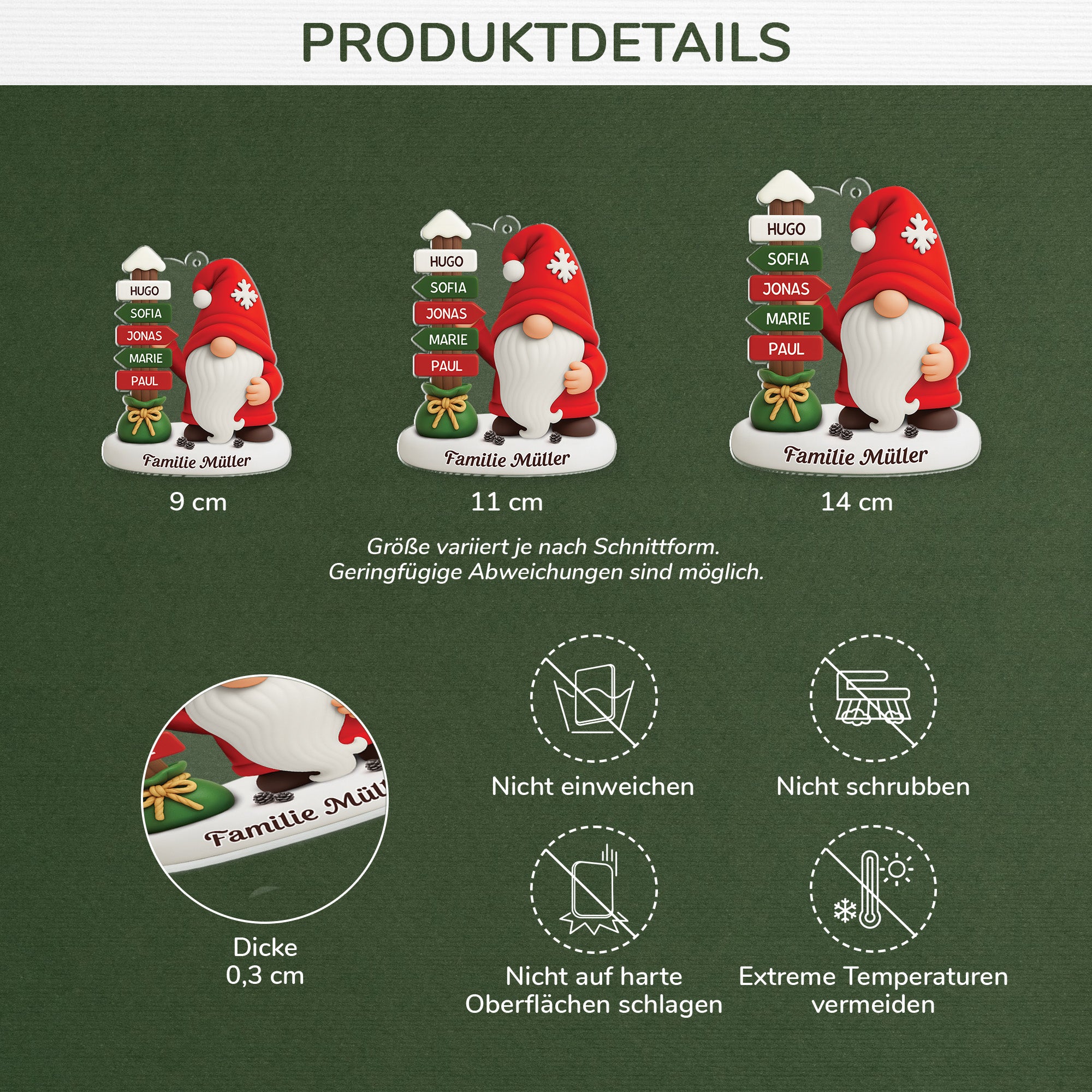 6971OGE3 namensschilder gnom acryl weihnachtsschmuck personalisiert_ familie mit namen 6971OTTMI