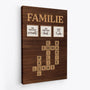 6977CGE2 familie etwas verruckt etwas laut und ganz viel liebe personalisierte kreuzwortratsel leinwand familie 6977C6TNI