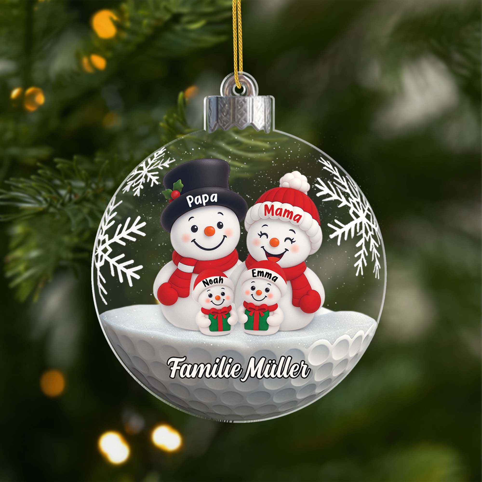 6991OGE1 schneemann familie acryl weihnachtsschmuck personalisiert_ 6991OKZ5I