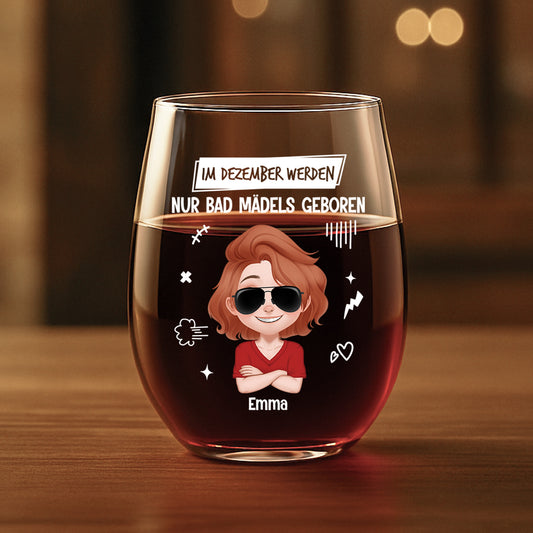 6997IGE1 bad madels bad jungs _personalisiertes weinglas ohne stiel zum geburtstag frauen manner 6997IKQ5A