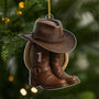 7002OGE1 cowboystiefel acryl weihnachtsschmuck personalisiert_ pferd frauen manner 7002O6L5U