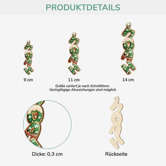 7011OGE2 schokolade buchstaben_ personalisierte 1 schicht holz ornamente weihnachten 7011OKV5A