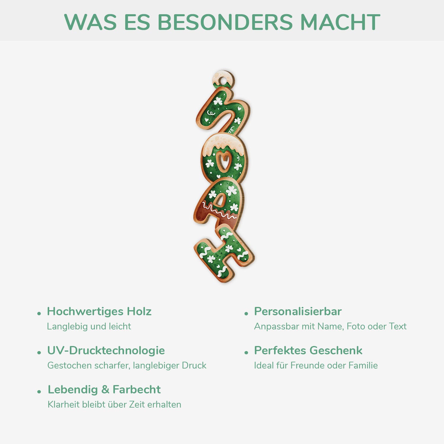 7011OGE3 schokolade buchstaben_ personalisierte 1 schicht holz ornamente weihnachten 7011OKV5A