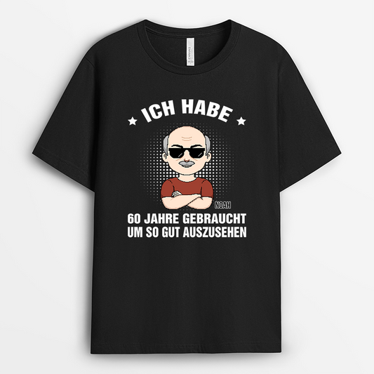 7013AGE1 ich habe 80 jahre lang an diesem look gearbeitet personalisierte t shirts damen_ manner zum geburtstag 7013AKR5B_94d9f0c8 9b00 419c 87fa a494a9727be4