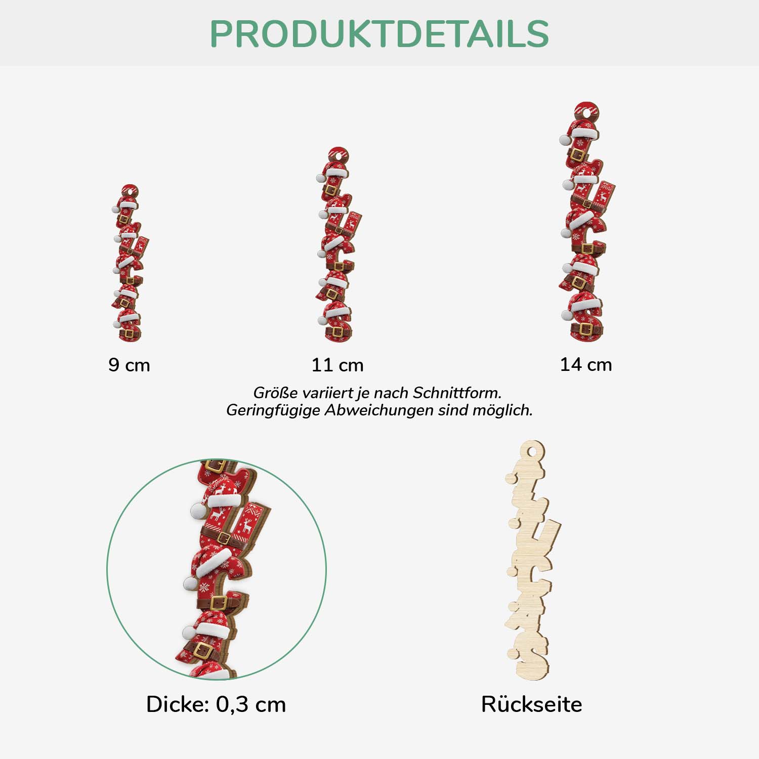 7022OGE3 3d druck effekt buchstaben_ weihnachtsmannkostum personalisierte 1 schicht holz ornamente weihnachten 7022O6L5A