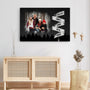 7050CGE3 namensschilder mit foto personalisierte leinwand familie_ 7050C8TAI