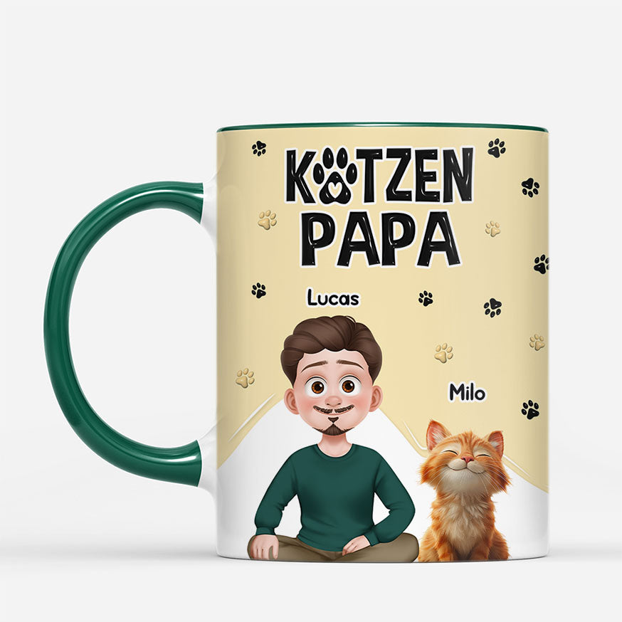 7054MGE2 katzenmama katzenpapa pfoten katzen tasse personalisiert_ 7054M3MMD