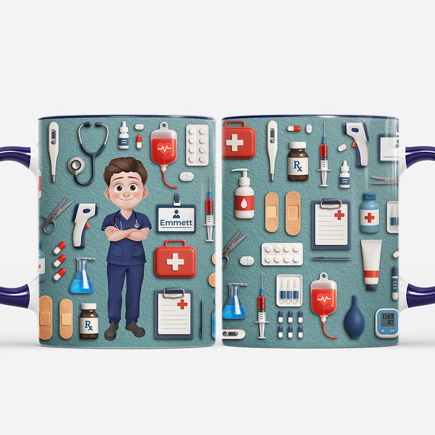 7058MGE1 3d druck effekt arztin arzt krankenschwester krankenpfleger personalisierte tasse 7058MTLMN_2_bf096cda 75eb 4716 9a46 a3038b18562a