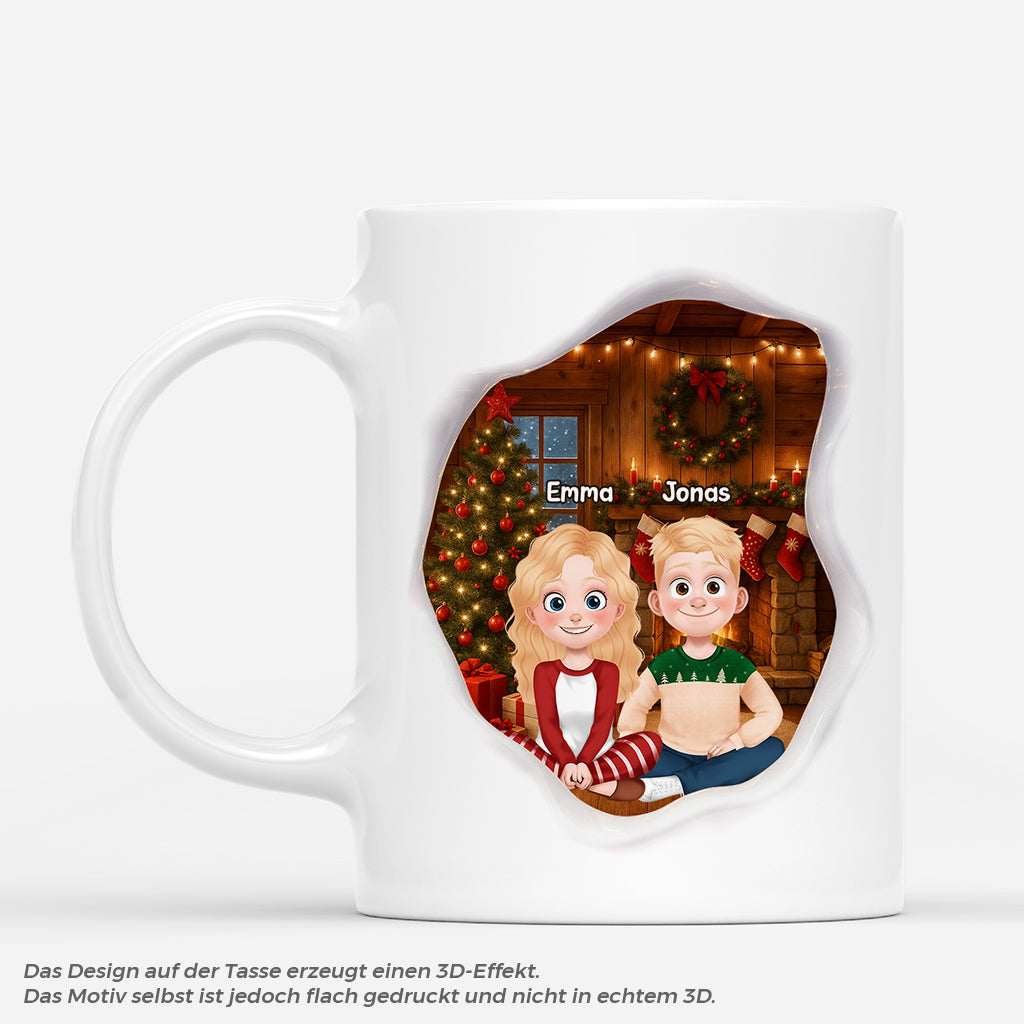 7066MGE1 3d druck effekt liebespaare_ weihnachtstasse personalisiert_ 7066MTVNG