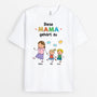 7078AGE1 dieser papa gehort zu buntstifte personalisiertes geschenk  mama  papa shirt 7078atpaa