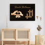 7082CGE3 familienliebe hande personalisierte kreuzwortratsel leinwand familie 7082C8PNI