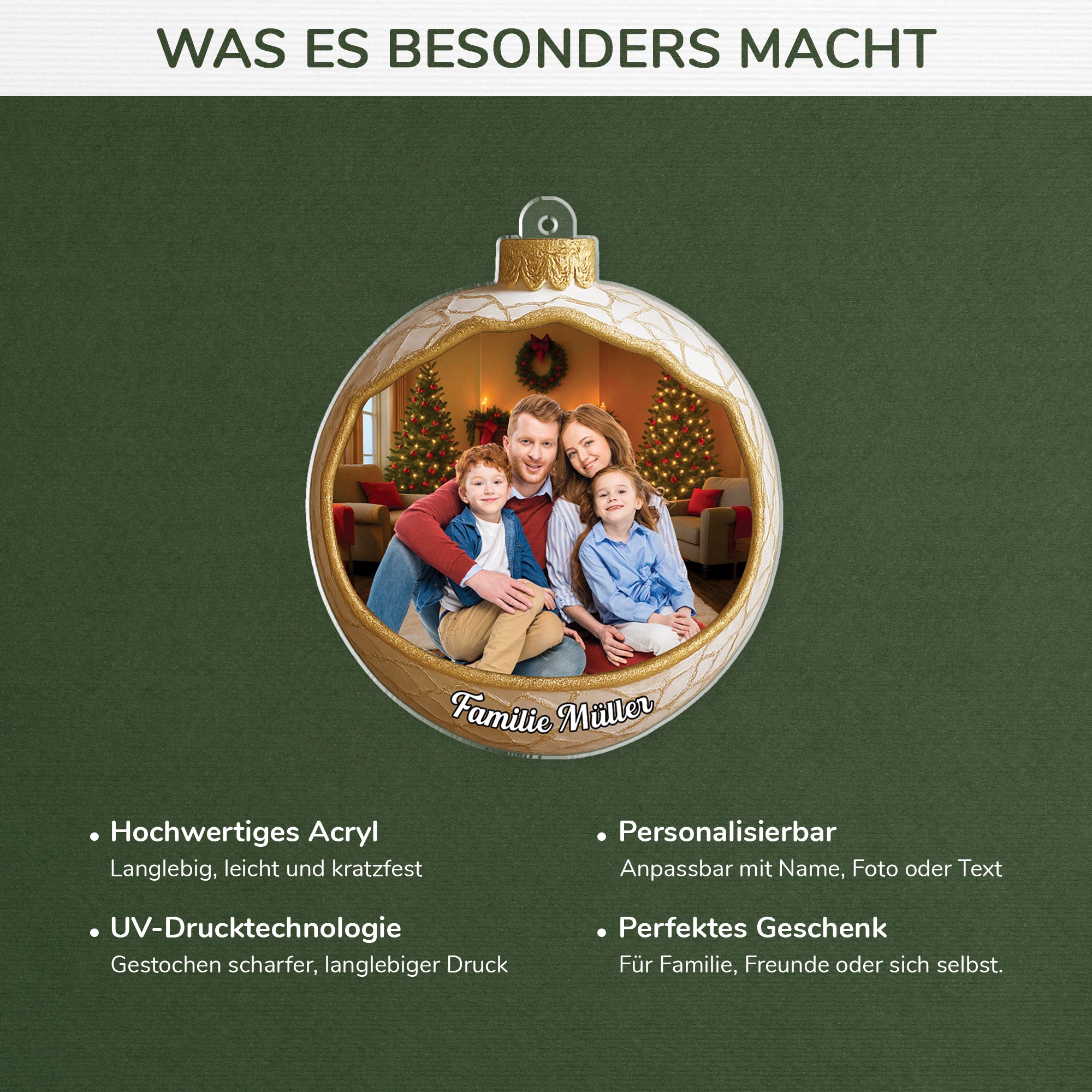 7087OGE4 3d druck effekt familie personalisierter weihnachtsschmuck foto_ 7087O3QCI