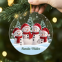 7092OGE2 familie schneemann schneelandschaft acryl weihnachtsschmuck personalisiert 7092OKL5I