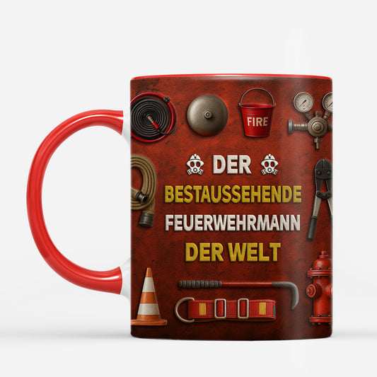 7095MGE2 3d druck effekt der bestaussehende feuerwehrmann der welt personalisierte tasse 7095M8TMB_f851d848 2e3a 4fc4 92b9 87a1005ee007