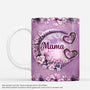 7097MGE1 3d druck effekt herzen und lila blumen mama oma tasse personalisiert 7097M3TTA