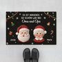 7099DGE1 3d druck effekt es ist nirgends so schon wie bei oma und opa personalisierte fussmatte weihnachten 7099D3LZI_1