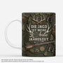 7102MGE1 3d druck effekt die jagd ist meine liebste jahreszeit personalisierte tasse 7102M8VNB
