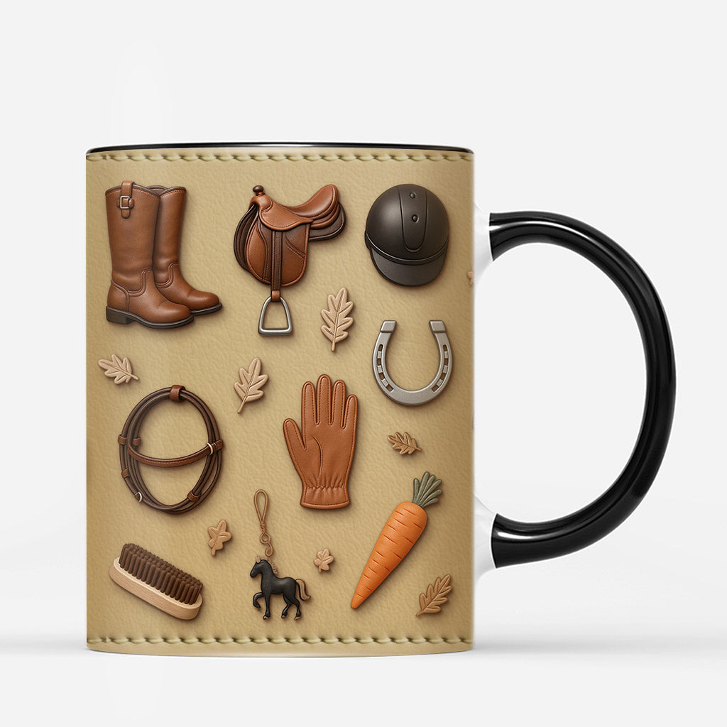 7111MGE3 3d druck effekt pferde sachen tasse pferd personalisiert 7111M6TZU