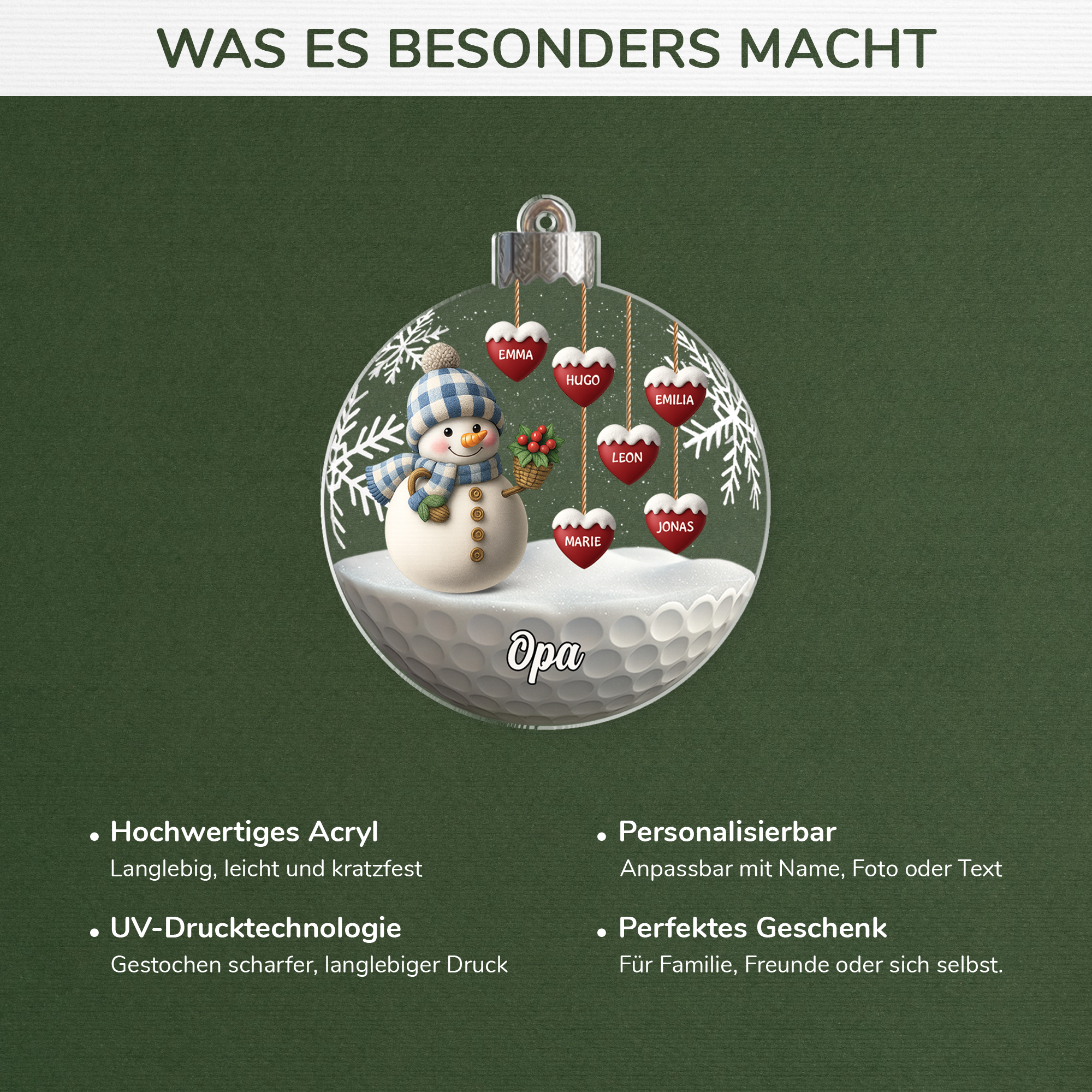 7131OGE4 3d druck effekt oma opa herzen schneeflocke acryl weihnachtsschmuck personalisiert_ 7131O8T5A