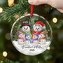 7141OGE2 schneemann und tannenbaum personalisierter christbaumschmuck familie_ acryl 7141O3PQI