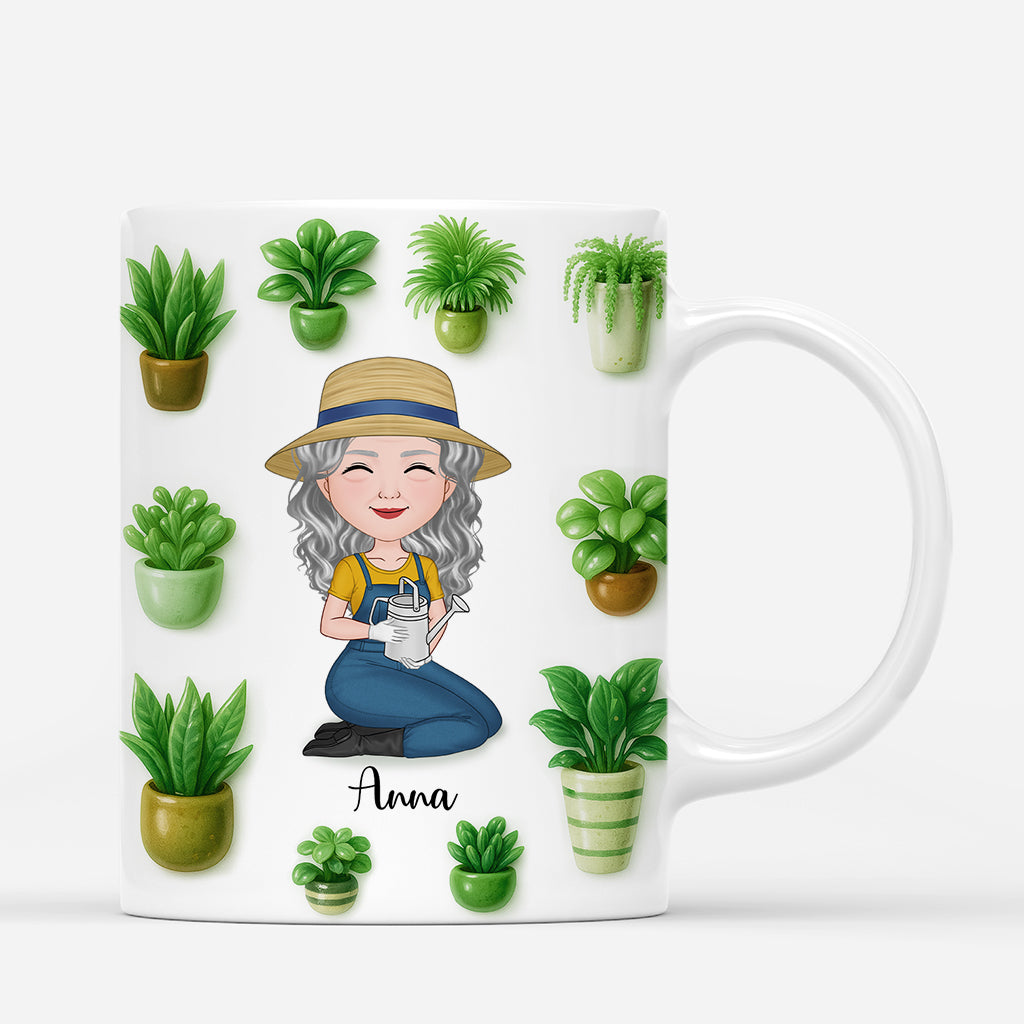 7175MGE3 3d druck effekt ja ich brauche wirklich all diese pflanzen garten tasse personalisiert frauen 7175MKPWH