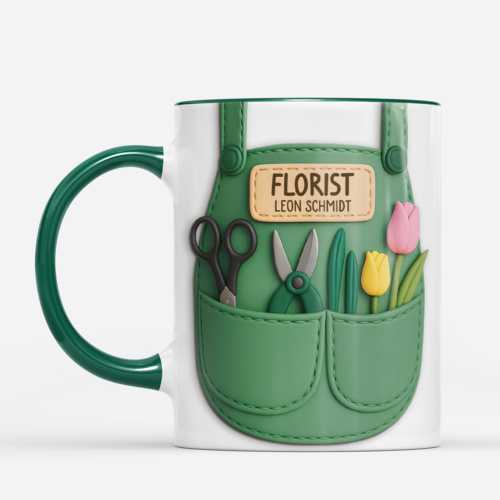 7203MGE2 3d druck effekt florist floristin personalisierte tasse fur manner frauen 7203M6QNA