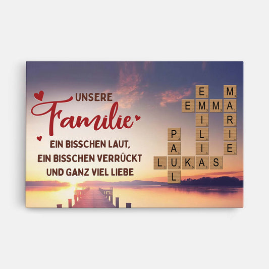 7215CGE1 weihnachten ist wenn das herz nach hause kommt personalisierte kreuzwortratsel leinwand familie_ 7215C6T5I