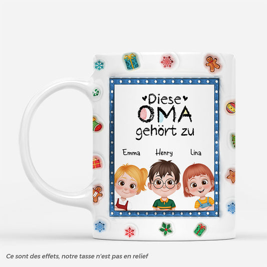 7227MGE1 3d druck effekt diese oma gehort zu cartoon opa und oma weihnachtstasse personalisiert 7227MKV5A
