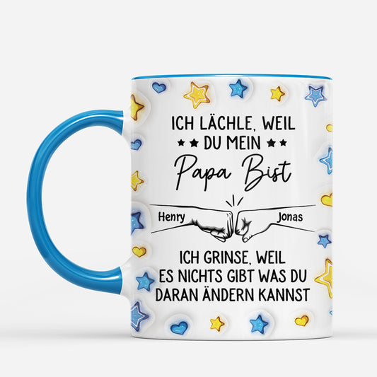 7340MGE2 3d druck effekt ich lachle weil du mein bruder bist personalisierte weihnachtstasse bruder papa 7340M_7082ab44 3993 477e b89f b7b373197880