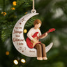 7351OGE1 nur ein junge der gitarre liebt personalisierte 1 schicht holz ornamente weihnachten frauen manner 7351OTL5A