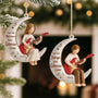 7351OGE2 nur ein junge der gitarre liebt personalisierte 1 schicht holz ornamente weihnachten frauen manner 7351OTL5A