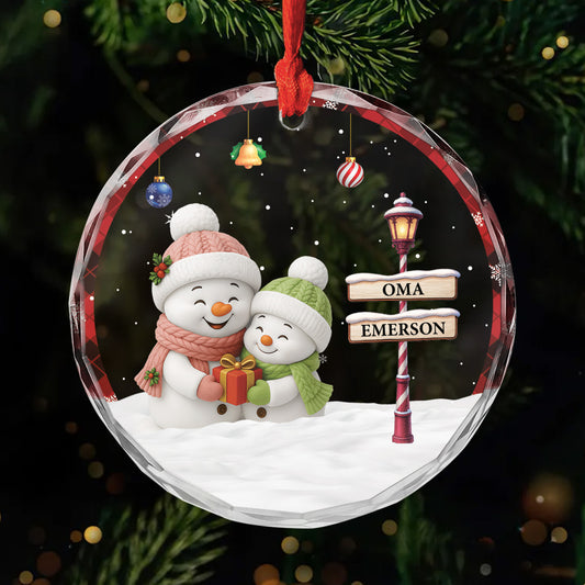 7362OGE1 namensschilder schneemann glas weihnachtsschmuck personalisiert_ oma opa 7362O3T5A