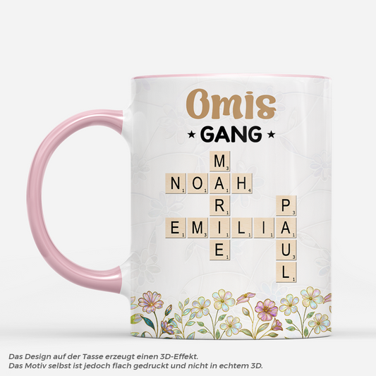 7381MGE2 3d druck effekt omas gang mama oma tasse kreuzwortratsel personalisiert blumen pastell 7381M6R5A_7b3097d0 b851 4679 a2f7 f6b562ca2399