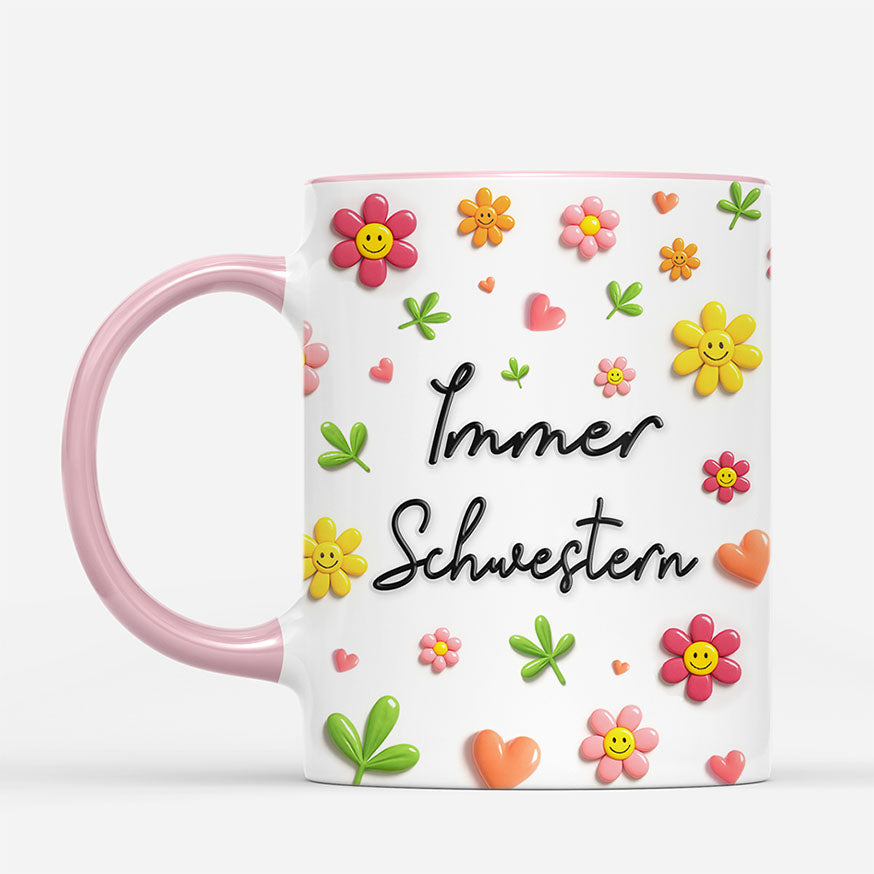 7398MGE1 3d druck effekt beste freundinnen fur immer bruder schwester beste freunde tasse personalisiert 7398M8LTF_2