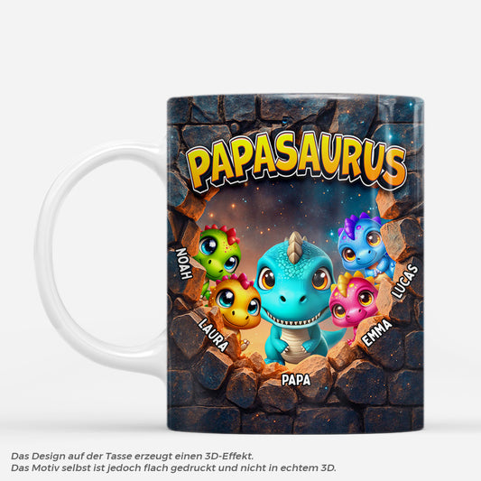 7401MGE1 3d druck effekt papasaurus mamasaurus mama papa tasse personalisieren_ 7401MTLMB_1