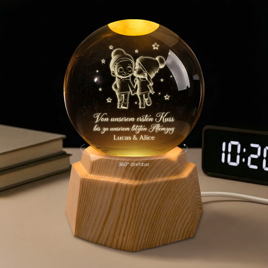 7408LGE1 vom ersten kuss bis zum letzten atemzug paare 3d kristallkugel personalisiert_ 7408L8TNG