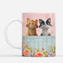 7409MGE2 3d druck effekt katze und blumen katzen tasse personalisiert_ 7409M3LTD