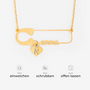 7426JGE4 sicherheitsnadel mit namen personalisierte halskette damen_ manner 7426J0V5A
