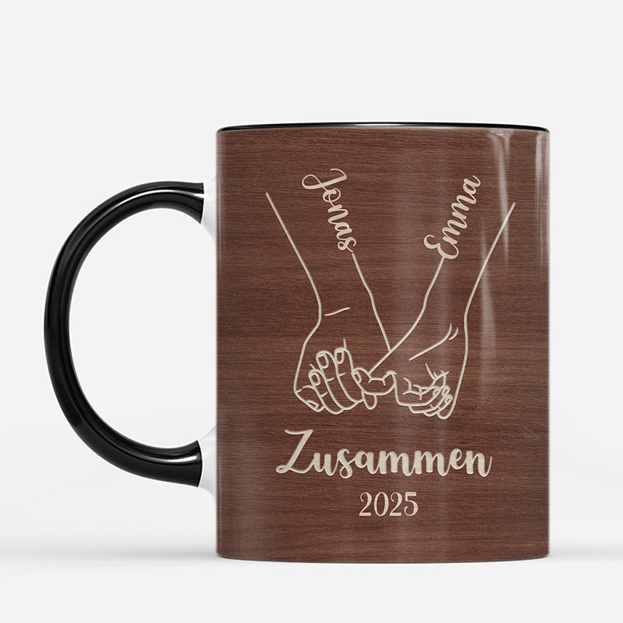 7441MGE2 3d druck effekt vom ersten kuss bis zum letzten atemzug paar tassen personalisiert 7441MTQZG