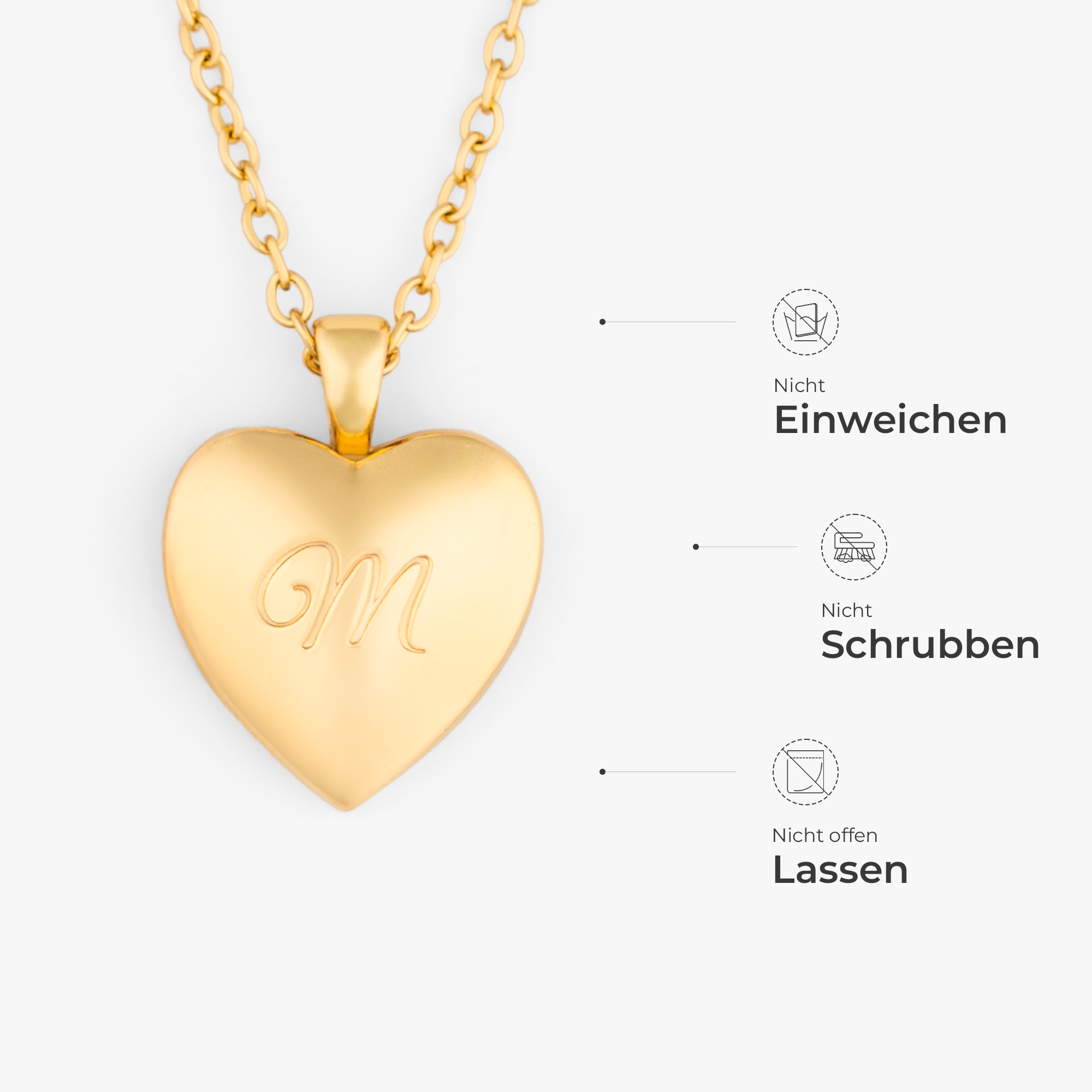 7470JGE4 herzkette mit foto personalisierte halskette damen_ manner 7470J0P5A