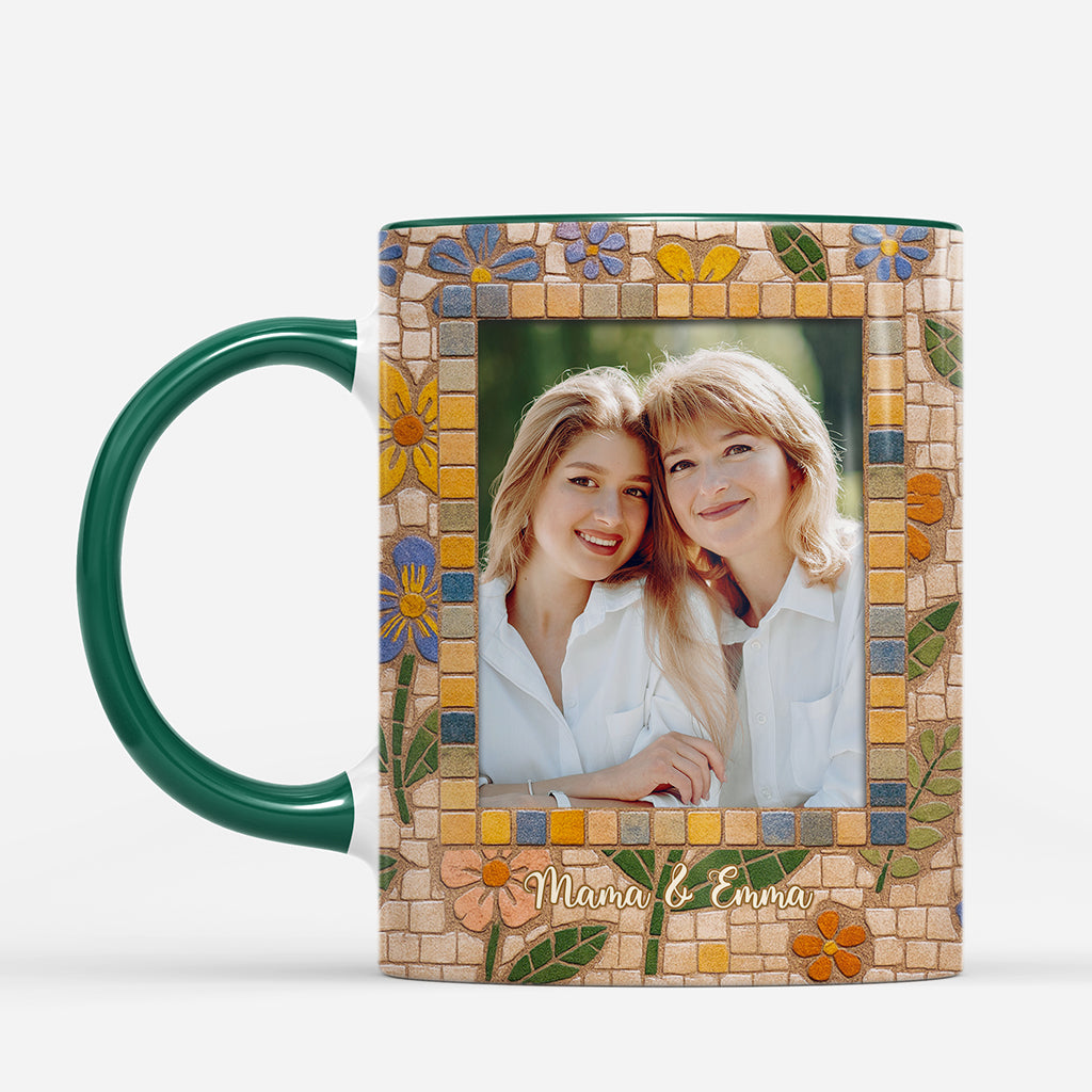 7493MGE2 3d druck effekt mama oma personalisierte tasse mit foto mosaik 7493M6QNA