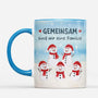 7504MGE1 gemeinsam sind wir eine familie personalisierte tasse familie 7504MTVTI