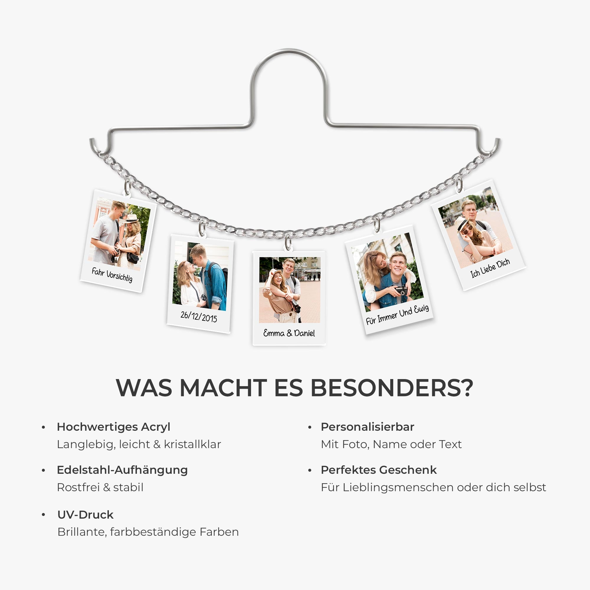 7609GGE1 fur immer und ewig acryl autospiegel anhanger personalisiert_ paar foto 7609G3VAG_4