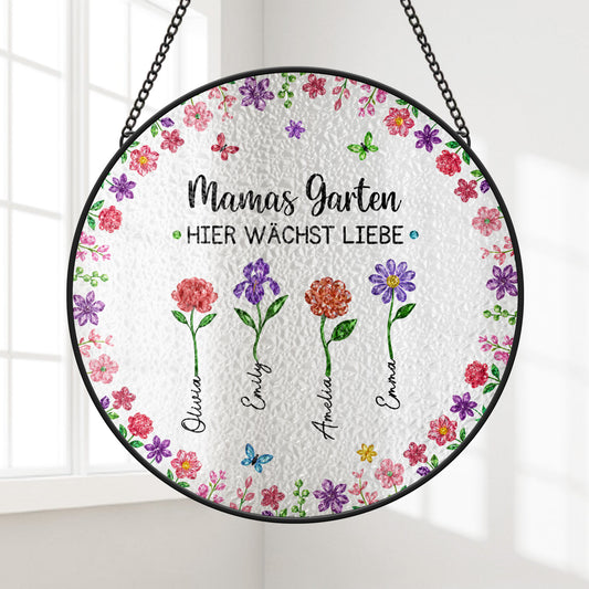 7702UGE1 omas garten hier wachst liebe glitzersteine personalisiertes geschenk garten_  buntglas sonnenfanger mamaoma 7702u6qwa