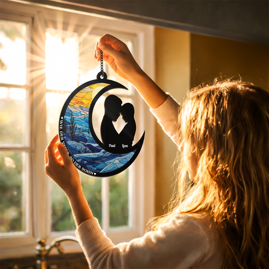 7706UGE1 wie die mutter so die tochter personalisiertes geschenk  acryl sonnenfanger mamapapa 7706uclha_2