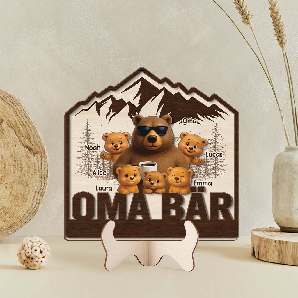 7726QGE2 opa bar personalisiertes geschenk  holzaufsteller opaoma 7726q8lmb