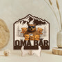 7726QGE2 opa bar personalisiertes geschenk  holzaufsteller opaoma 7726q8lmb