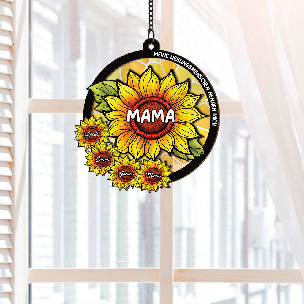 7728UGE2 meine lieblingsmenschen nennen mich oma personalisiertes geschenk  acryl sonnenfanger mamaoma 7728uspna