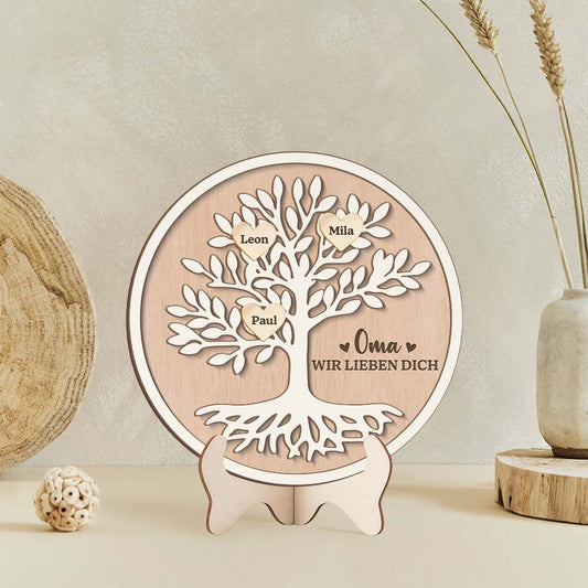 7731QGE2 opa wir lieben dich holzaufsteller personalisiert opaoma baum 7731q8lcb